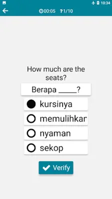 Indonesian - English android App screenshot 0